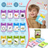 224 Talking Flash Cards for Toddler, Learning Montessori Toys with Sight Words, Pocket Speech for Toddlers Therapy