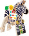 Manhattan Toy Safari Zebra Wooden Toddler Activity Toy
