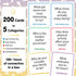 200 Resilience Conversation Starter Cards for Stronger Families - Build Trust, Safety and Connection Through