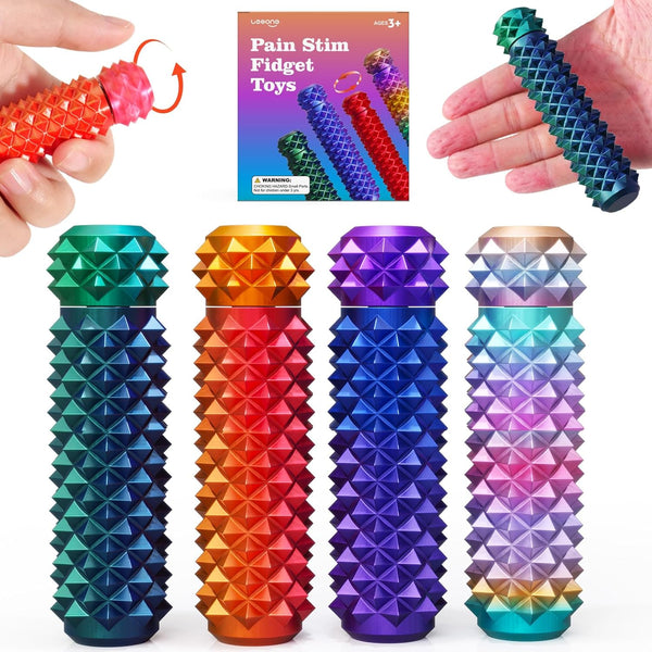 Fidget Toys Adults Pain Stim: Rotating Spiky Grippie for Pain Stim -