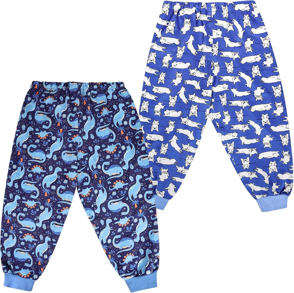 MooMoo Baby Leakproof Diaper Pants for Boys and Girls 2 Packs Reusable