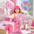 18 inch Set(No WONDOLL American Doll Clothes and Accessories Girl-Travel Suitcase Luggage, Clothes and Shoes, Bag