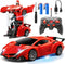 Gikimooy Transform Remote Control Car, Transform Robot Toys for Boys 3-8 Years Old,