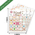 Tea Party Bingo Game - 24 Players Family Activities with Bingo Cards for Party Supplies and Favors