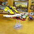 Display Stand for Lego 75301 X-Wing Starfighter, 75348 75346 75347 TIE Bomber, Plastic Transparent Angled Display Stand