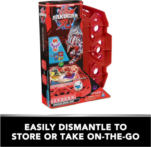 Bakugan Brawl Zone Compact Playset - Special Attack Dragonoid with Customizable Action Figure for Kids