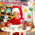 72 Pcs Christmas Pencils Mini Pencil Erasers Set, Christmas Party Favors for Kids, Holiday Tiny Erasers, Classroom
