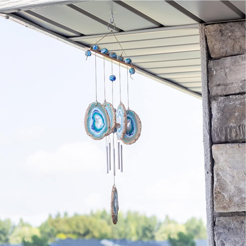 Hapinest Make Your Own Clay Geode Wind Chime Craft Kit, DIY Projects for Kids, Girls, Teens, Ages 8-12