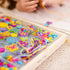 Melissa & Doug Created by Me! Bead Bouquet Deluxe Wooden Bead Set with 220+ Beads for Jewelry-Making, Multicolor, 9½