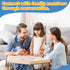 Family Conversation Cards, Conversation Starter Cards, Playing Question Card Games for Families, Family Board Games, Dinner Table & Road Travel Activities for Kids, Teens and Adults