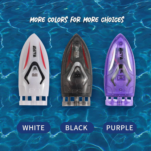 360 2.4 Swimming PowerTRC Mini Remote Control Boat RC Boat Rotating G Build in Rechargeable Battery Lake Pools Bathtubs
