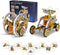 RAESOOT STEM Toys for Kids Age 8-13, 12-in-1 Solar Robot Building Science