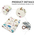 SONARIN Portable Baby Wet Wipe Pouch,Travel Wet Wipes Dispenser Holder Nappy Pouch Wet Wipes Bag Container Organizer