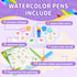 Set 3,4,5,6,7,8,9 MINDNOOK Magic Brush Painting for Kids, Mess Free Art Station with Color-Changing Brush for Creative