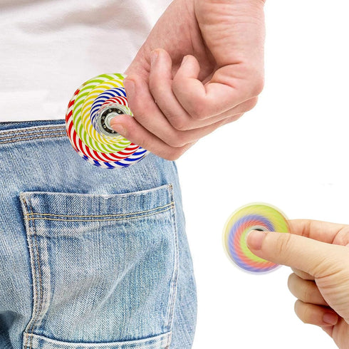 52pcs Mini Fidget Spinners Toys, Easter Basket Stuffers, Easter Gifts for Kids, Anxiety Stress Relief Sensory Toys