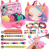 Bracelet Making Kit Gift for Girls Ages 8-12, 1200 Colorful Elastic Cloth