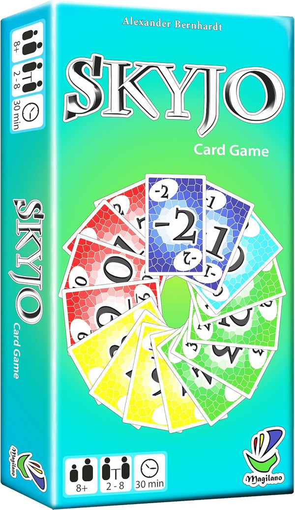 magilano SKYJO, Fun Card Game for Young and Least Young, Fun Game Parties