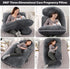 Elover 57" U-Shaped Full Body Pregnancy Pillow for Sleeping Maternity Pillow with Removable Cover, Support for Back