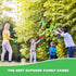 Toss and Catch Ball Game – 8inch Catch Ball Racket for Kids and Adults, Outdoor Toy for Backyard Play