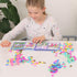 PLUS PLUS - Learn to Build Unicorns - 240 Pieces - Construction Building Stem / Steam Toy, Kids Mini Puzzle Blocks