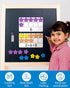 Coogam Magnetic Ten-Frame Set, Math Manipulative EVA Number Counting Games for Kindergarten Classroom Kids 3-5