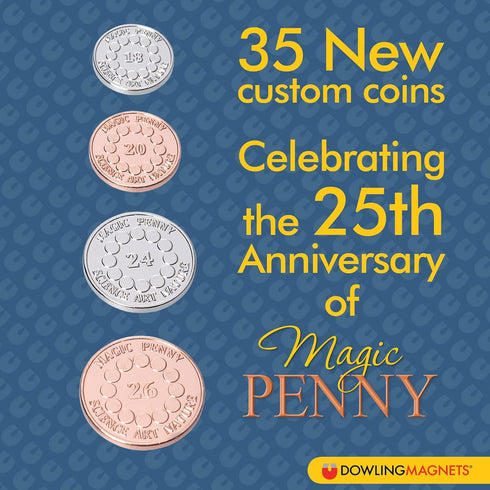 8, 9, 10, 11, 12+ Dowling Magnets Magic Penny Magnet Kit - STEM Toy Gift for Kids Years Old - Perfect Educational Gift