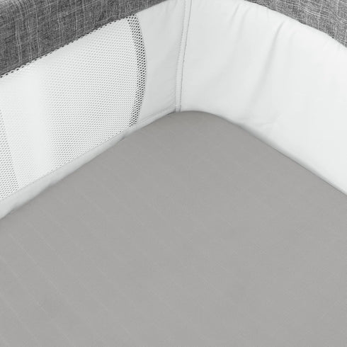 2 Pack, Mattress(16''32''/17"x32"/20''x33''), Muslin Bassinet Sheets for Boys and Girls Ultra Soft Muslin Fitted Baby