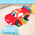 Buckle Toys Bullet Racecar, Develop Fine Motor Skills, Sensory Learning Activity for Toddlers