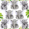 8 Pcs Plush Mini Elephant Stuffed Animal Toys, Cute Soft Forest Elephants for Baby Shower
