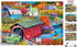 Country Escapes - Hill Village Covered Bridge 500 Piece Puzzle