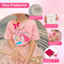 kilofly Princess Party Favor Jewelry Value Pack, 4 Sets of Necklace & Bracelet