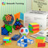 11 Pack Set 2x2 3x3 4x4 Pack Vdealen Speed Cube Puzzle Cube Bundle Fidget Ball Pyramid Dodecahedron Skewb Snake