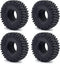RC 58mm Rubber Crawler Tires with Foam, Pack of 4 for 1/18 TRX4M Upgrade Parts, Style B