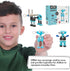 CareBit Build Your Own Robot Toy Construction Set - Educational STEM Activities Learning Kit for Ages 6+