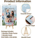 4x6 A04 Under the Sea Photo Frame, Me & My Brother Wooden Picture Frame with Easel, Photo Insert, Newborn Gifts
