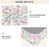 miaozhen 1 Pack 52x28 Cotton Baby Crib Sheets Soft Comfy Witch Potion Cartoon Toddler Mattress Sheet for Nursery