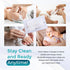 the buti-bag co Set 2 Butipods Reusable Travel Wipes Case - Portable Moisture-Retaining Pouch, Slim Holder