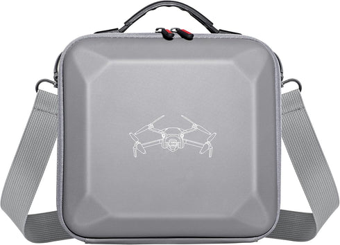 Hard Carrying Case for DJI Mini 4 Pro - Waterproof PU Portable Travel Shoulder Bag and Handbag 2 in 1