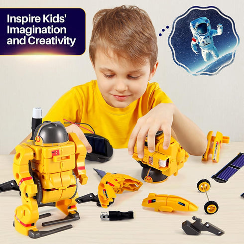 COBFDHA STEM Projects for Kids Age 8-12: Science Kits for Boys, Solar Robot Space Toys Gifts for 8-14 Year Olds