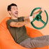 Steering Wheel Playset - Plastic Swingset Steering Wheel for Kids Outdoor Garden Playground Accessories (Red, Blue,