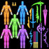 VRME 13 Set, Dummy 13 Dummy 3D 5-Pack (5-Colors) Luminous Titan Action Figures Multi-Colored Lucky Robo Nova