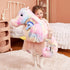 IKASA Giant Seahorse Stuffed Animal Plush Toy, 30" Large Cute Jumbo Soft Toys with Two Babies, Gifts for Kids