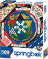 500 Springbok It's All Fun & Games Piece Jigsaw Puzzle for Adults Features a Collage of Some of Your Favorite Classic