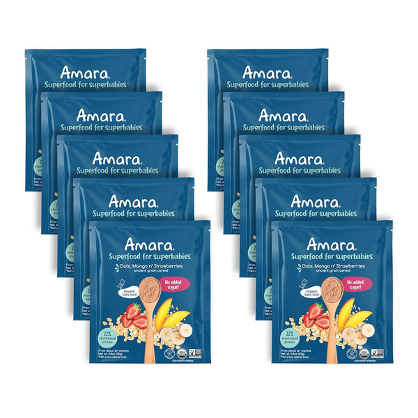Amara Organic Baby Food - Stage 3 - Ancient Grain - Baby