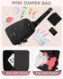 Compact Diaper Purse with Changing Pad - Ideal for Travel & Everyday Use