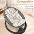 with3 DILIMI Infant Car Seat Insert, Baby Car Seat Head Support with Removable Headrest, Adjustable Newborn Car Seat