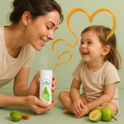 3.5 oz ONEA Natural Apple Baby Powder - Talc-Free, Preservative-Free Natural Body Powder - Reduced Risk of Skin