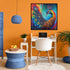Peacock Puzzle - 1000 Piece Puzzle for Adults - Colorful Peafowl Jigsaw Puzzles Beautiful Bird Art