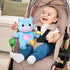 Blue VTech Baby Hug-a-Hippo Musical Plush Toy - Interactive Cuddle Buddy