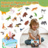 Alphabet Mystery Box for Kids - 26 PCS Animal Figurines Letter Matching Game, Montessori Educational Toy for Ages 3-8
